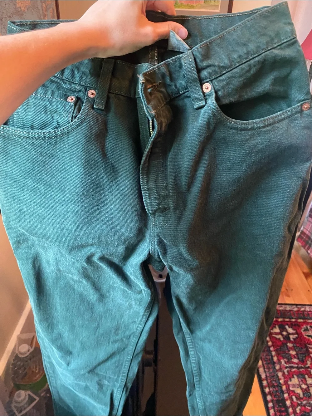 Vintage Levi’s Green Jean